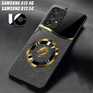 Softcase SAMSUNG Galaxy A13 4G Casing SAMSUNG Galaxy A13 5G Case Glossy Casing Shiny Glass Protector