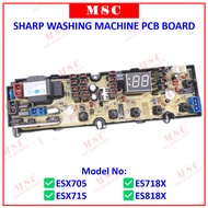 ESX705 / ESX715 / ES718X / ES818X /ESX805 / ESX905 SHARP WASHING MACHINE PCB BOARD
