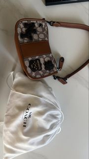 Coach NY Patch Shoulder Bag with Dust Bag