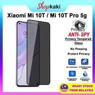 Shopkaki Xiaomi Mi 10T / 10T Pro 5g Privacy Tempered Glass / Anti Spy Screen Protector