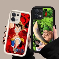 DF-88 Monkey D Luffy Luxury Soft Casing for OPPO F21 F21S K9X Reno 7 8 13F Find X5 Lite Pro