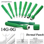 [Prs] Biopsy Dermal Puncher For Skin Tool Sterilized Dermal Anchor Punch Tool Piercing [DDD]