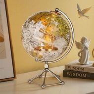 Golden Globe Transparent Light Luxury Oornamen Globe/