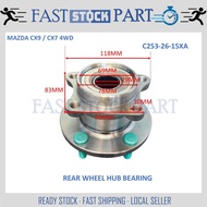 1PC REAR WHEEL HUB BEARING - C253-26-15XA MAZDA CX9 / CX7 4WD