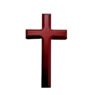 Wooden Cross * 3D Dimension 16cm (H) * Christian Gift * Good News and Resources