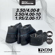 YOKAHOMA TUBE INNER TYRE TUBE MOTORCYCLE (3.50/4.00-8) (3.50/4.00-10) (1.95-2.00-17) (S)