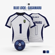 Anime Blue Lock football jersey men's short sleeved top football jersey