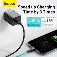 S㊛M3 Kepala Charger Type C Pd Baseus Quick Charger 20W Iphone Fast