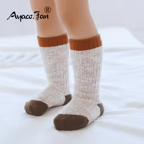 Toddler Socks Newborn Baby Kids Prewalker Winter Exquisite Cotton Girl Autumn Infant Boy Skidproof S