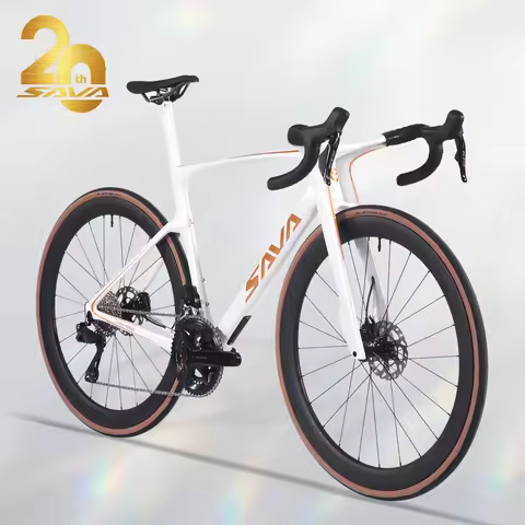 SAVA Dream Maker Electronic Shift Road Bike Full Carbon Road Bike with SHIMAN0 Di2 8170 24-Speed 7.4