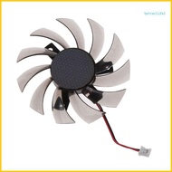 BTM Graphics Card Cooler Fan Suitable for Gigabyte 6850 7970 GTX 460 GTX560Ti R270X R7 260x 75MM PLD