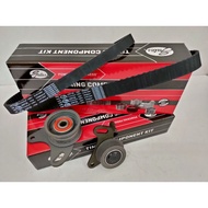 [GATES] Mitsubishi Pajero 4D56 (Turbo) Storm Triton Lite Timing Belt Kit Set 163RU25/99YU19