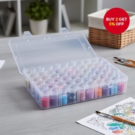 60/24/30 Bottles Diamond Painting Tools Storage Organizer Case Accessories Bead Mosaic Box