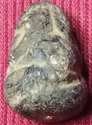 หลวงพ่อแก้ว วัดเคลือวัลย์ ออกวัดปากทะเล  พระปิดตามหาลาภลอยองค์  เนื้อผงกะลารักเก่ามาก(ก้นอุดตะกรุดทอ