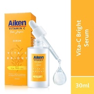 Aiken Vita-C Brightening Serum 30ml | 65X Vitamin C | Brighten Skin Tone | Prevents Acne | Lightens 