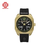 Reebok Brevity RV-BRE-G3-S2IB-BW Black and White  Men Watch | Analog Dial| 45MM | 10 ATM | Silicone 