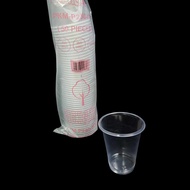 (50pcs±) 8oz PP Cup / 7oz PP Cup 200ml Disposable Clear Plastic Cup Party Cup Cawan Plastik Minuman 