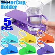 1/3/5Pcs Table Side Water Cup Holder - Adjustable Clip-On Coffee Holder - Portable Office Home Mug R