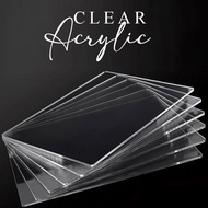 3MM CLEAR ACRYLIC SHEET•ACRYLIC HOLDER•A3-A4-A5•FRAME•ADVERTISING MATERIAL•ACRYLIC CUSTOM CUT