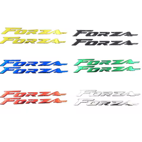 Motorcycle 3D Emblem Badge Decal Tank Wheel Forza Sticker For Forza 300 250 125 Forza300 Forza250 Fo
