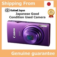 Pre-loved Canon Digital Camera IXY 430F Purple 16 million pixel optical 5 times Zoom Wi-Fi IXY430F (