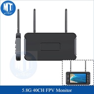 5.8G 40CH FPV Monitor 4.3" LCD DVR 16:9 NTSC/PAL Auto Search for RC FPV Multicopter