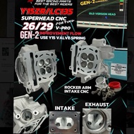 HEAD 26/29 Y15/LC135 ( GEN 2 ) BY HI POWER **USE VALVE SPRING Y15**