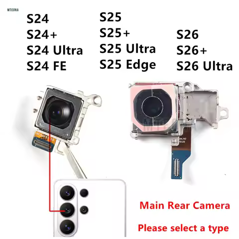Back Camera 50MP 200MP Main Rear For Samsung Galaxy S24 S25 S26 Plus Ultra S24+ S26+ Camera Module B