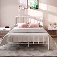 SALLY HOUSE รุ่นใหม่!! ราคาถูก ที่นอน เตียงเหล็ก เตียงนอน4ฟุต5ฟุต เตียงเหล็ก 5 ฟุต 6 ฟุต ประกอบง่าย bed เรียบง่าย