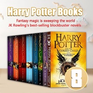 8 Books Set Harry Potter English Novel Read Story Book Fiction Kids Adult Books-