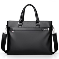bag lelaki beg lelaki Business Handbag Men's Briefcase Soft Leather Men's Bag Casual Shoulder Bag Me