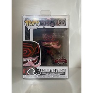 Funko Pop Corrupted Venom Marvel Exclusive 517 .