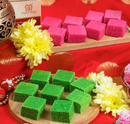 COCONUT CANDY HOMEMADE BY MOGHUL MAHAL SWEETS NORTH INDIAN SWEETS