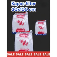 Aquarium filter cotton foam 100 x 30cm, aquarium filter cotton size 100 x 30, pond filter, aquarium 