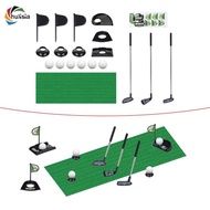 [chulisia] Practice Golf with Flag, Stainless Steel Telescope Golf Club, Children's Toy Golf Club, O