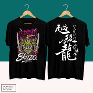 Baju Kaos Distro Pria Murah / Tshirt Cowok Original Skuzo Ronin BF210