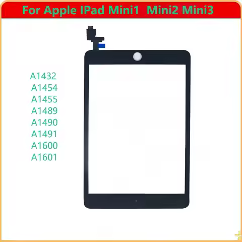 AAA Touch Screen For iPad MINI1 MINI2 MINI3 A1432 A1454 A1600 A1601 MINI 1 2 3 Panel Digitizer Front