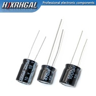 50PCS 35V-470uF Aluminum Electrolytic Capacitor Black 10V 16V 25V 50V 100V 1UF 10UF 16UF 47UF 100UF 