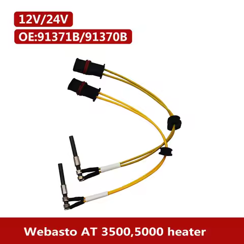 12V/24V 3KW 5KW Diesel Heater Glow Plug 91370B / 91371B Ceramic Pin For Webasto Air Top 3500,5000 Ai