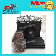 Bosoko Titanium Spec SET~4-Channel AMPLIFIER 1000 Watts, 500 watts BOSOKO 12" woofer with box ,Power