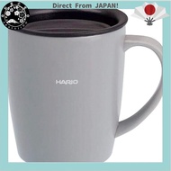 HARIO (Hario) Mug Bottle Gray 300ml HARIO Insulated Mug with Lid SMF-300-GR