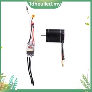 3650 4300KV High-Speed Brushless Motor and 75A Brushless ESC for        Scx10 D90