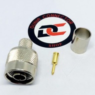 N MALE TO LMR400 CRIMPING TWN CONNECTOR SalleBIG 