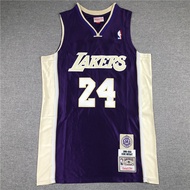 Los Angeles Lakers 24 Kobe Bryant Jersey Nba Jersey Baju Sukan Lakers Legendary Star Kobe Embroidere