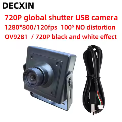 Ov9281 global shutter exposure USB industrial camera module 120 frames black and white high-speed mo