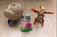 小熊維尼的朋友 早期玩具收藏 Winnie the Pooh 屹耳 跳跳虎 小豬 公仔 擺件 迪士尼 麥當勞玩具