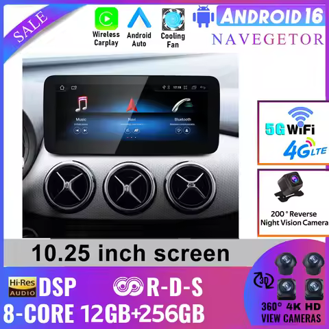 Multimedia Video Player For Mercedes Benz B Class B180 B200 B220 B260 W245 W246 2011-2019 Car Radio 