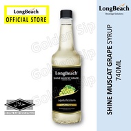 Long Beach Syrup Shine Muscat Green Grape 740ml (READY STOCKS)
