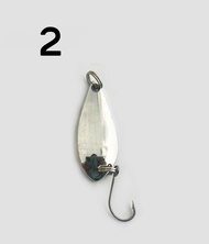 เหยื่อตกปลา สปูน ทรงหยดน้ำ 2.5กรัม Double SS Spoon