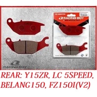 RCB Racing Boy Y16 /Y15ZR / BELANG /LC5S /LC135 FI V8 Rear Brake Pad E-Series disc pad